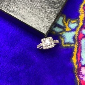 A silver ring